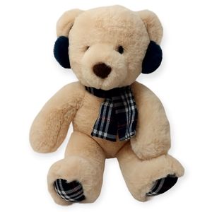 Aurora World Nick the Bear 12" Holiday Tartan Collection #86648 Stuffed Animal